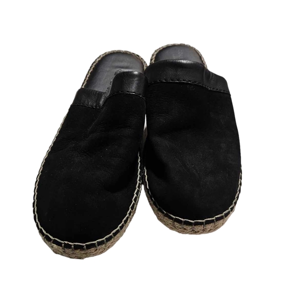 Cole Haan Cloudfeel Espadrille Suede and Leather Mule - Picture 6 of 8